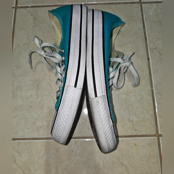 Teal all star converse - Picture 4 of 5